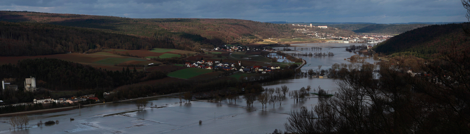 Altmuehl Hochwasser