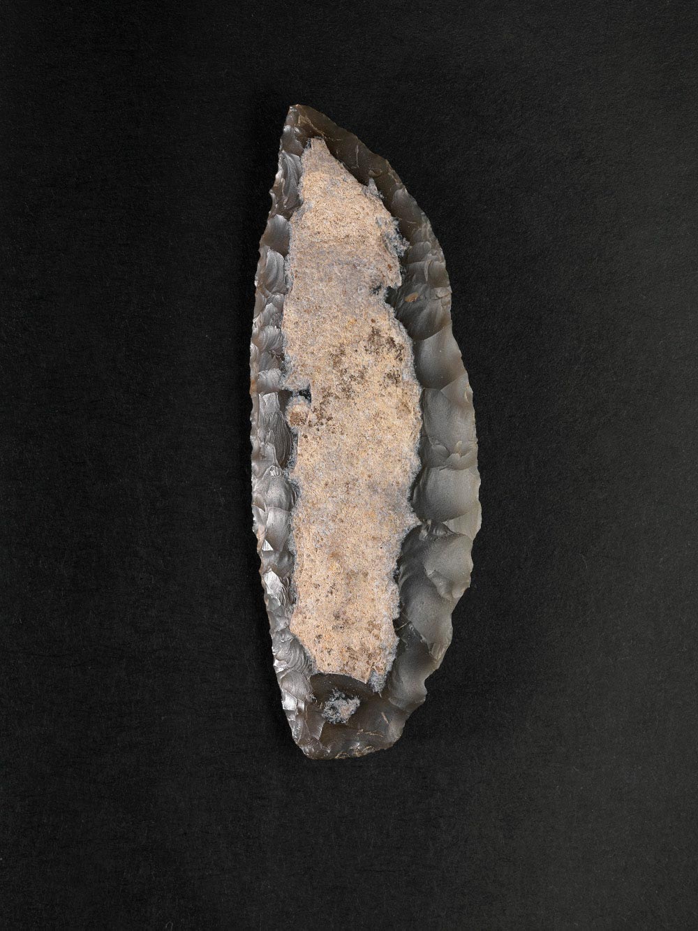 Neolithikum, Steinzeit, Münchshofen, Sichel, Sicheleinsatz