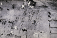 Frühmittelalter, Gräber, Luftbild