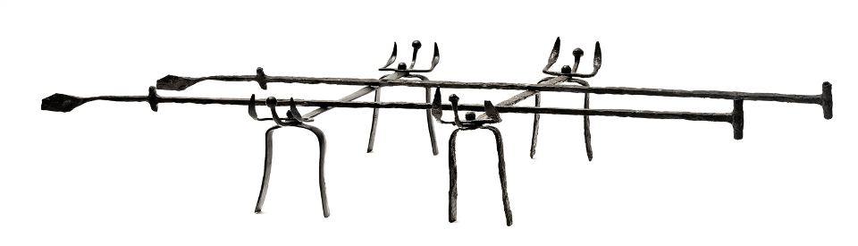 Hallstatt, Feuerböcke, Stierhornverzierung Hallstatt, Feuerböcke, Stierhornverzierung